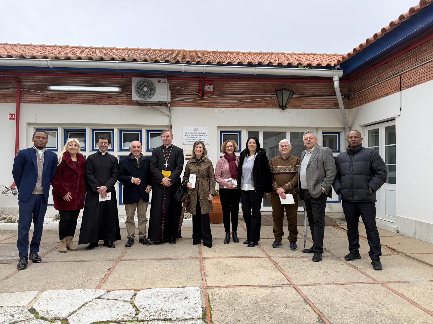Bispo de Setúbal visita Centro Social da Trafaria no âmbito da Visita Pastoral