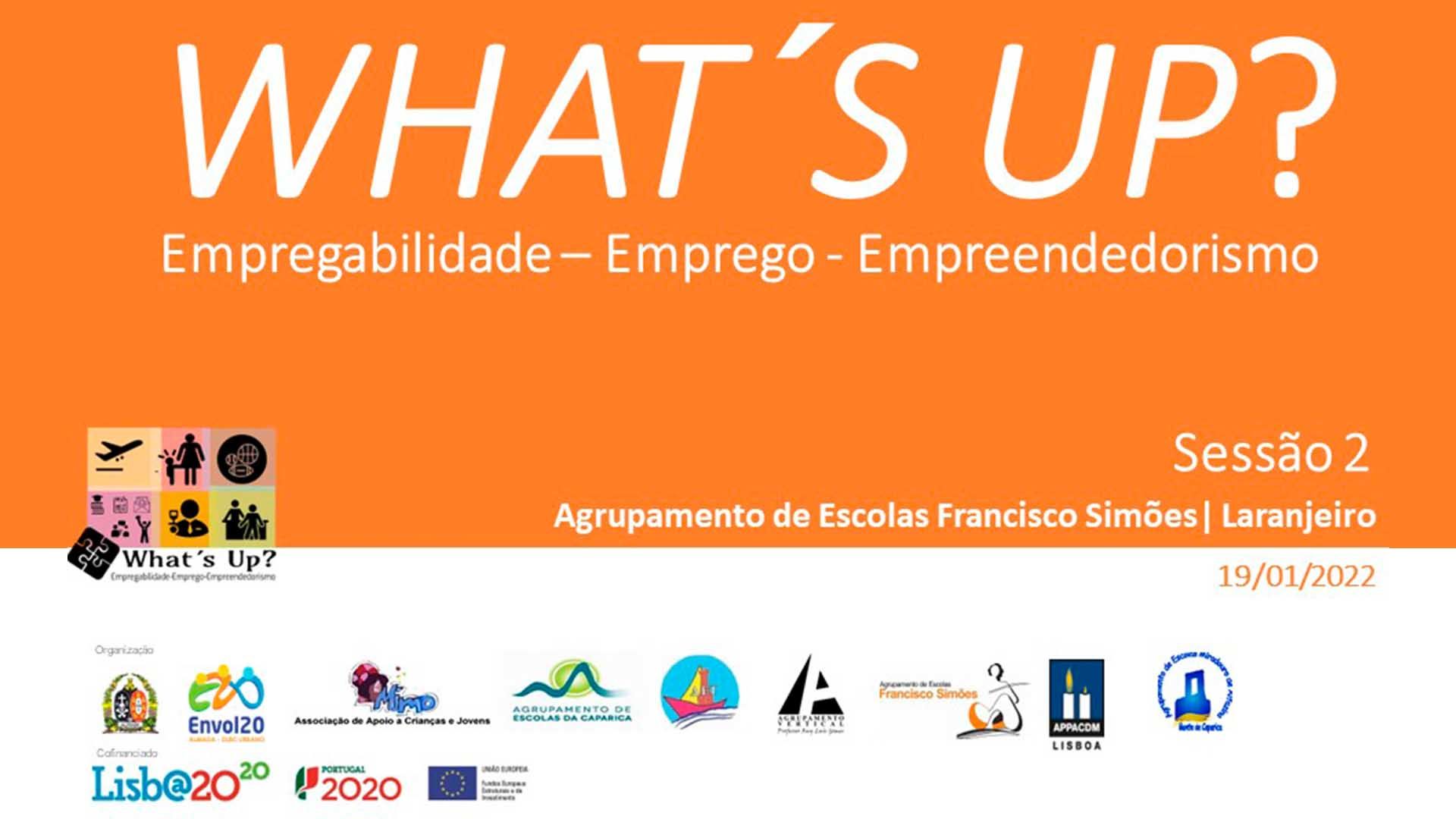 Continuidade do programa de empregabilidade WHAT´S UP?