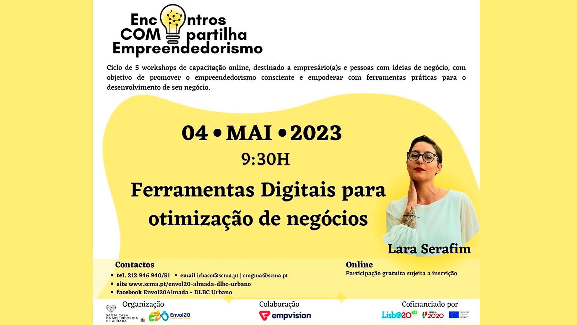 Convite Encontros COMpartilha Empreendedorismo